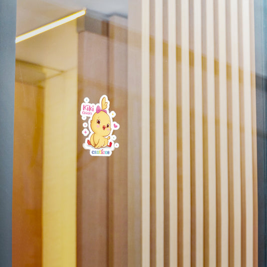 Cute Kiki Chickie Vinyl Decals for Kids' Rooms | Adorable Stickers