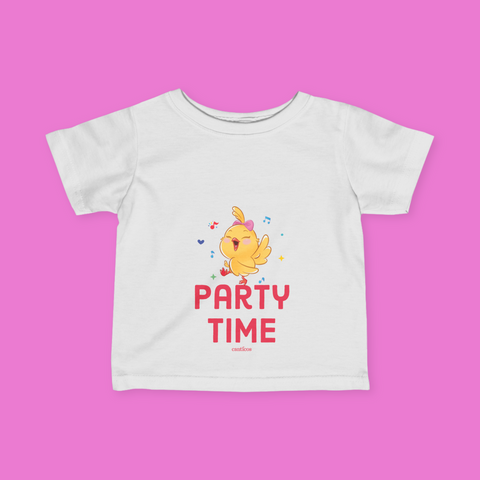 Kiki Chickie 'Party Time' Baby T-Shirt