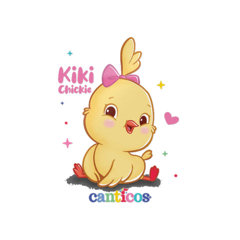 Cutie Pie Kiki Chickie - Kiss Cut Canticos Sticker, Room Decor