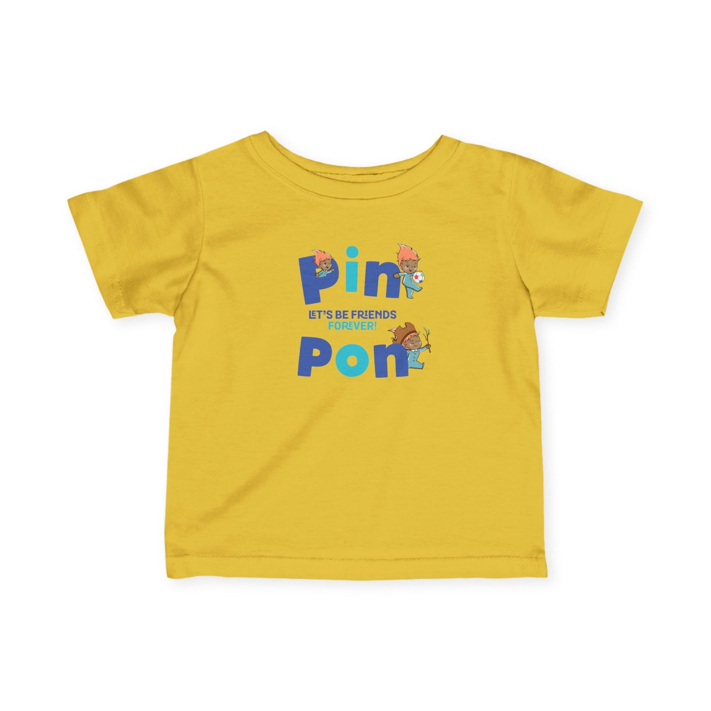 Pin Pon Friends Forever Infant T-Shirt