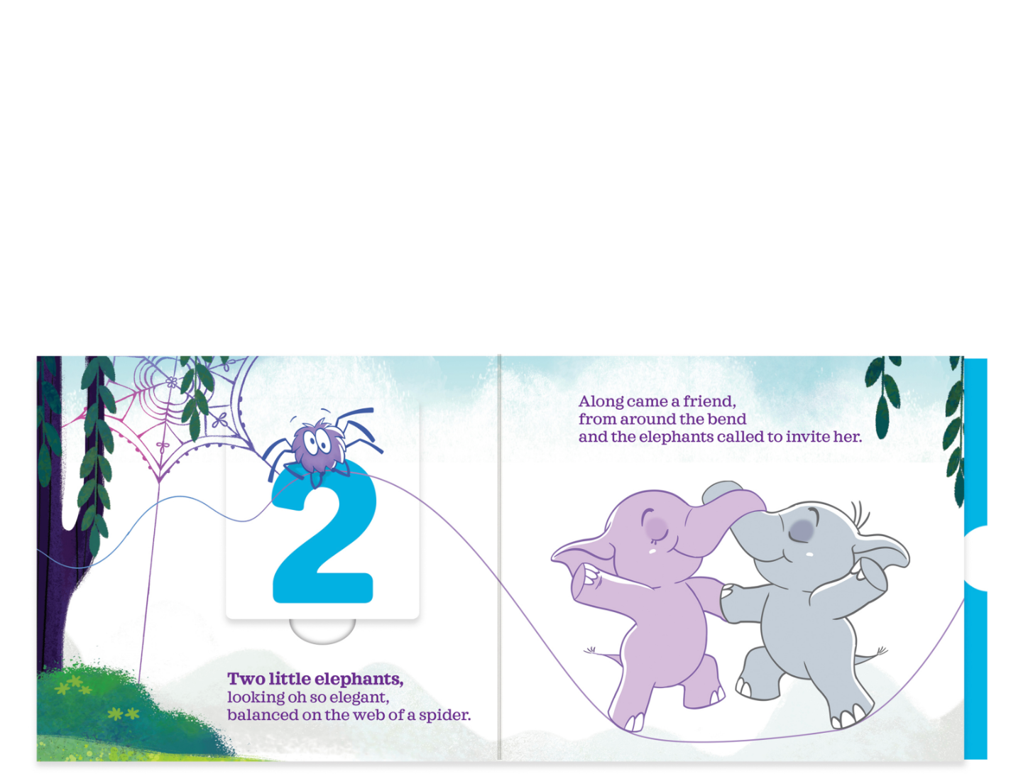 Little Elephants / Elefantitos, Flip & Play Bilingual Book
