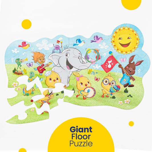 Bilingual Jumbo Puzzle: Musical Parade