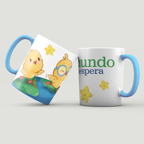 "El mundo te espera" Chickies Mug