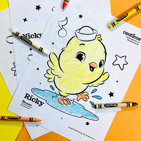 Canticos Printable Coloring Book – 22 Pages of Canticos Fun!