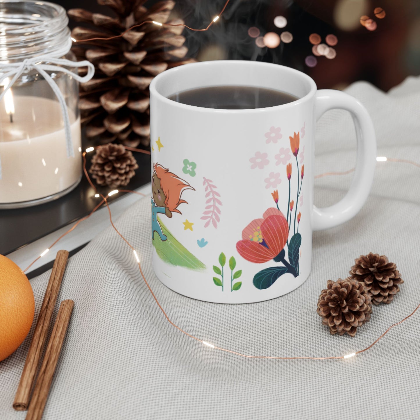 Pin Pon & Benji Ceramic Mug