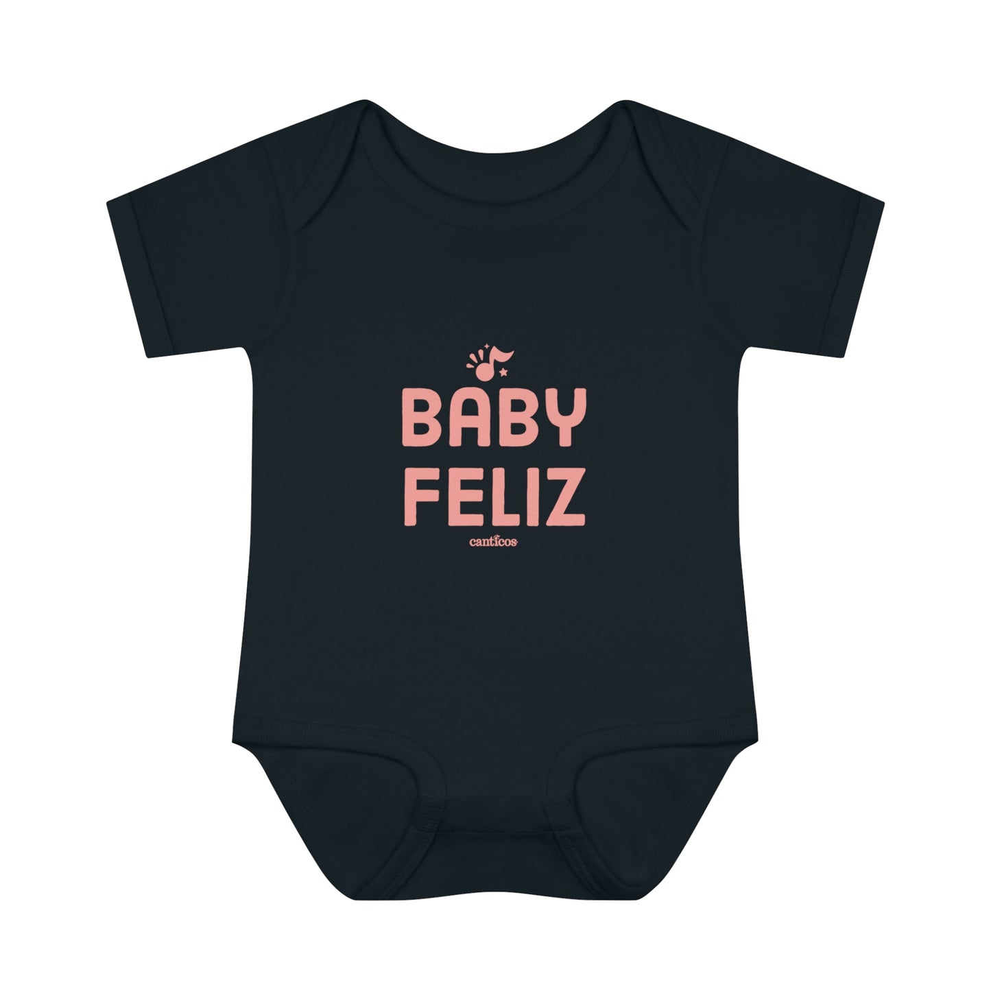 Baby Feliz Pink Onesie