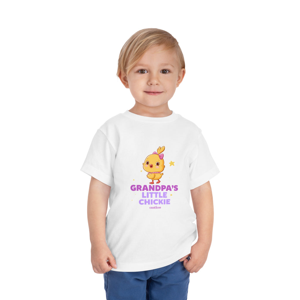 Grandpa's Little Chickie Toddler T-shirt - Kiki