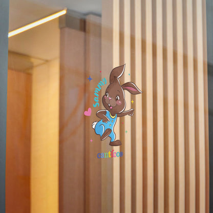Sammy the Bunny Kiss-Cut Canticos Stickers - Room Decor