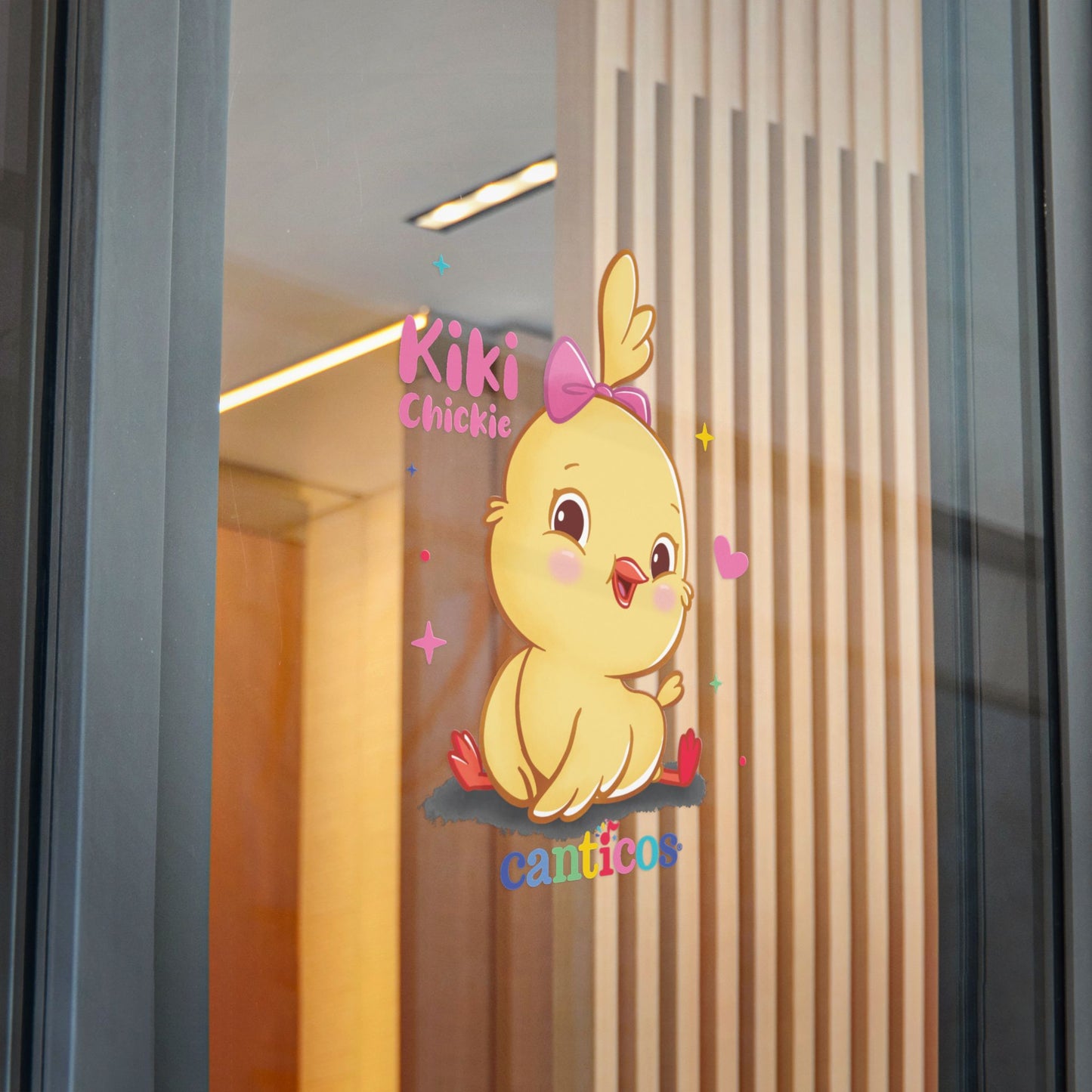 Cutie Pie Kiki Chickie - Kiss Cut Canticos Sticker, Room Decor