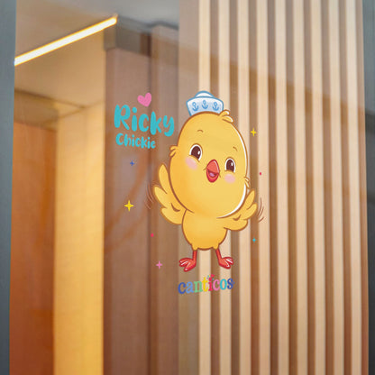 Huggable Ricky Chickie - Kiss Cut Canticos Sticker, Room Decor
