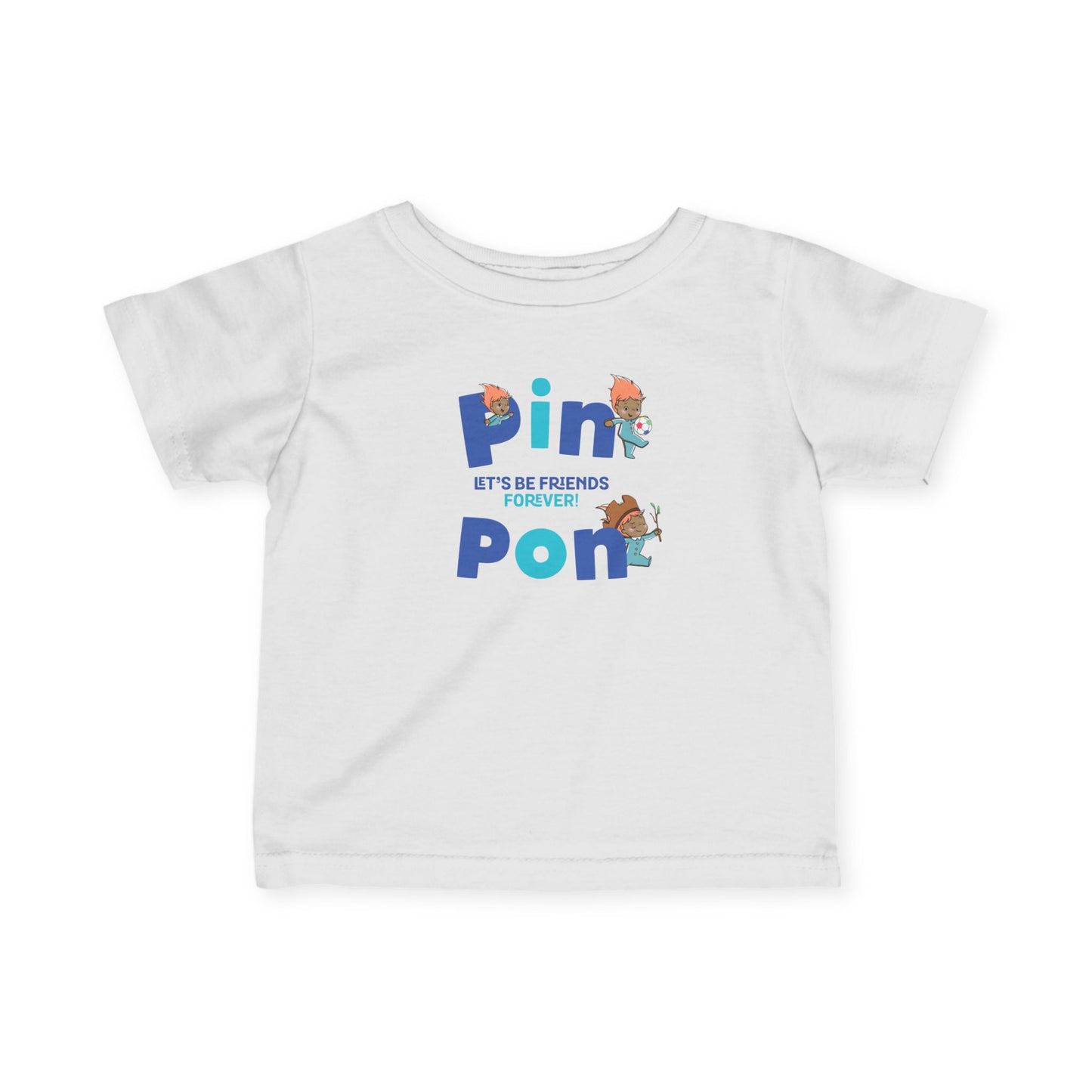 Pin Pon Friends Forever Infant T-Shirt