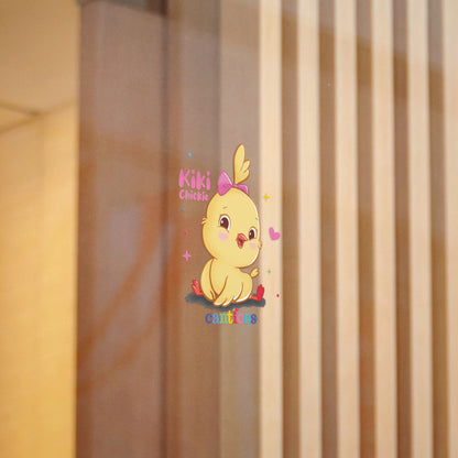 Cutie Pie Kiki Chickie - Kiss Cut Canticos Sticker, Room Decor