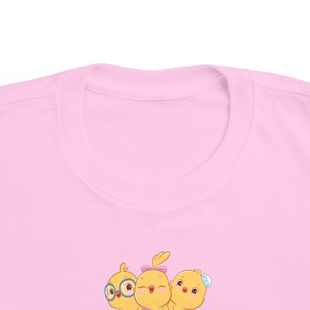 I love my Daddy Purple Toddler T-shirt - Little Chickies