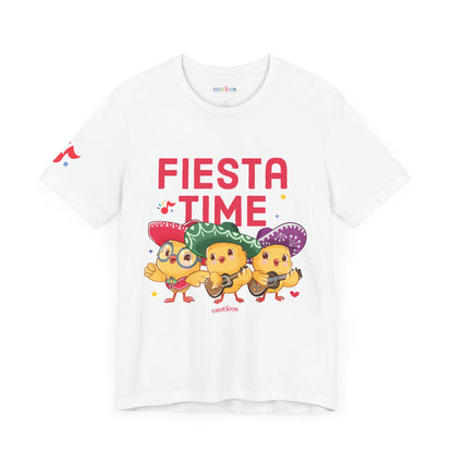 Canticos 'Fiesta Time' Unisex Tee – Featuring the Chickie Mariachis
