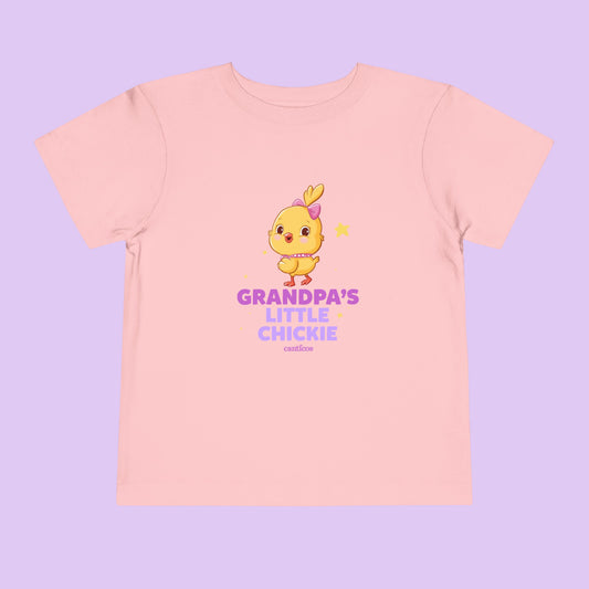 Grandpa's Little Chickie Toddler T-shirt - Kiki