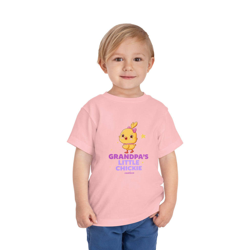 Grandpa's Little Chickie Toddler T-shirt - Kiki