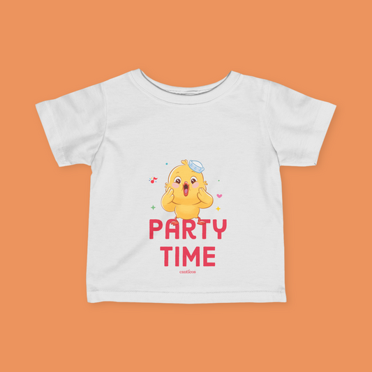Ricky Chickie 'Party Time' Baby T-Shirt