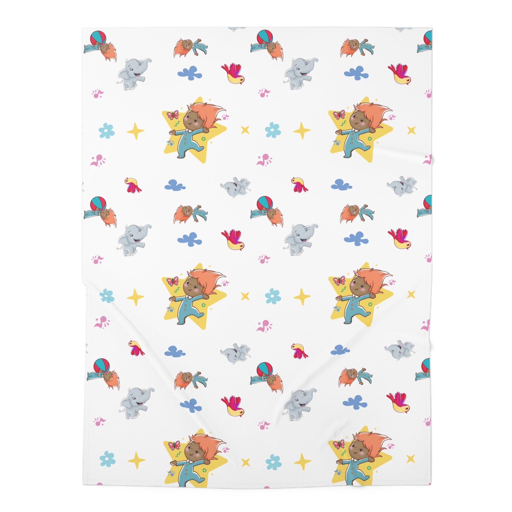 Pin Pon Dreamy Friends Baby Swaddle Blanket