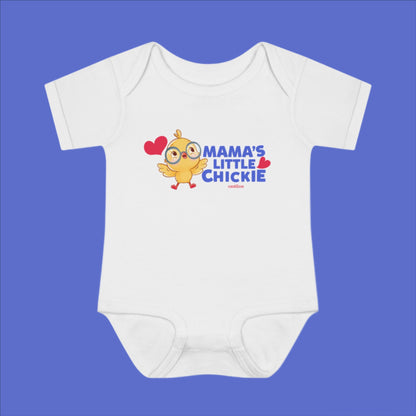 Mama's Little Chickie Onesie - Blue