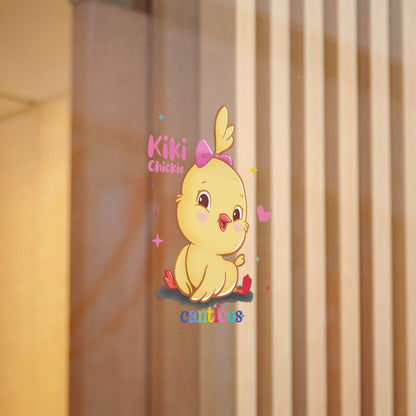 Cutie Pie Kiki Chickie - Kiss Cut Canticos Sticker, Room Decor