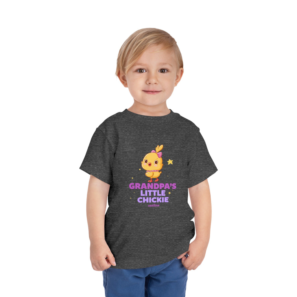 Grandpa's Little Chickie Toddler T-shirt - Kiki