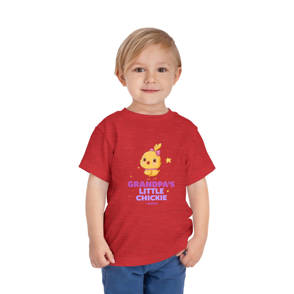 Grandpa's Little Chickie Toddler T-shirt - Kiki