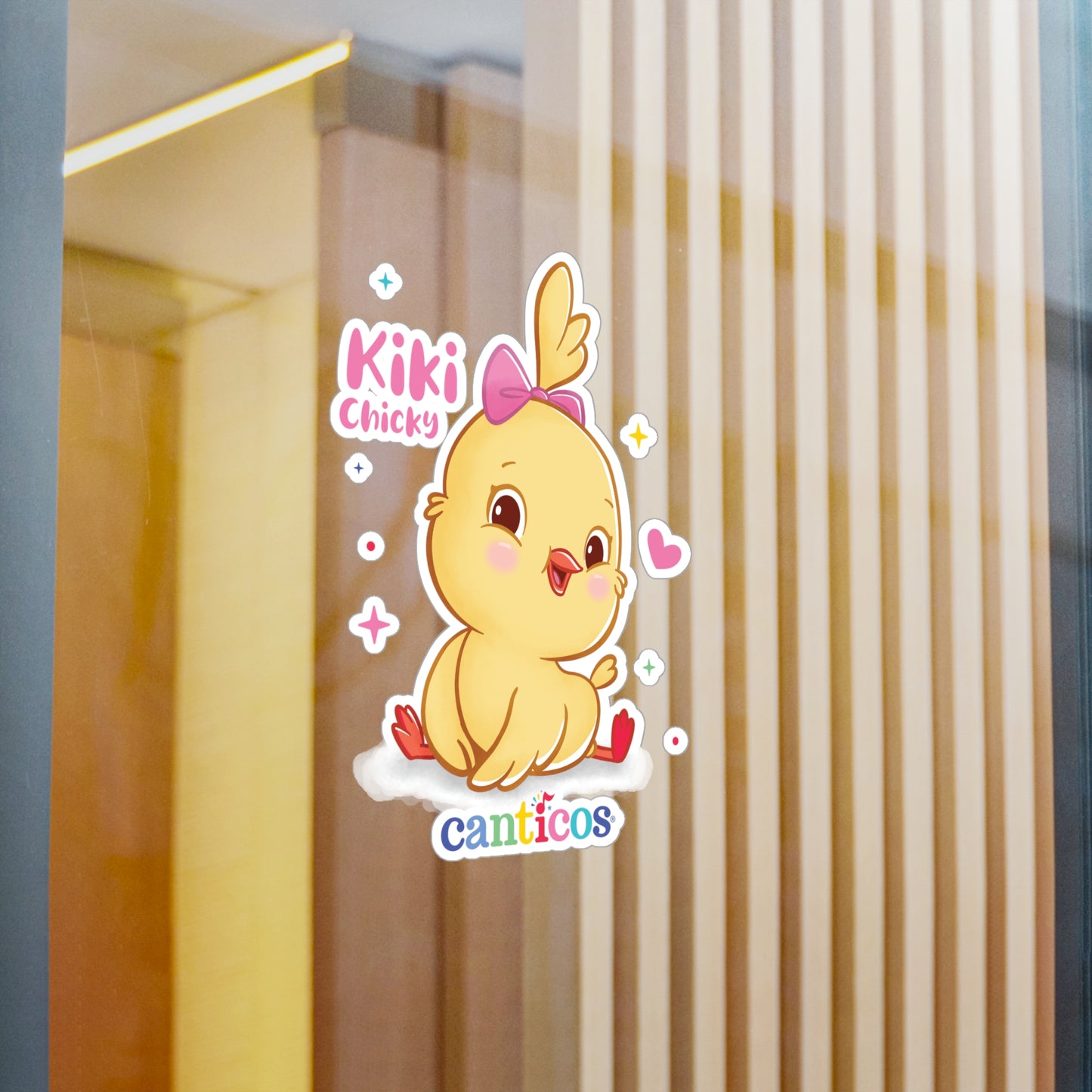 Cute Kiki Chickie Vinyl Decals for Kids' Rooms | Adorable Stickers