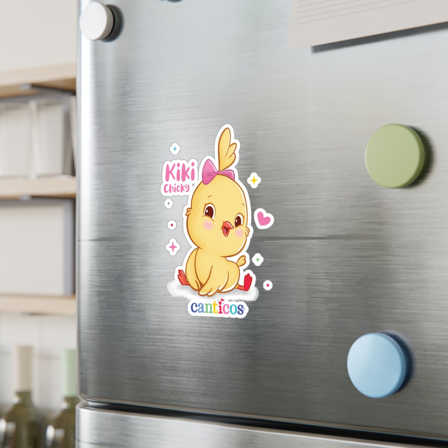 Cute Kiki Chickie Vinyl Decals for Kids' Rooms | Adorable Stickers