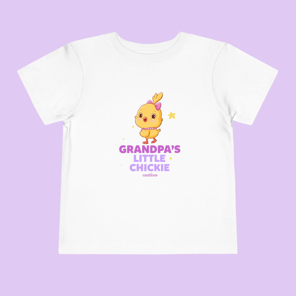 Grandpa's Little Chickie Toddler T-shirt - Kiki