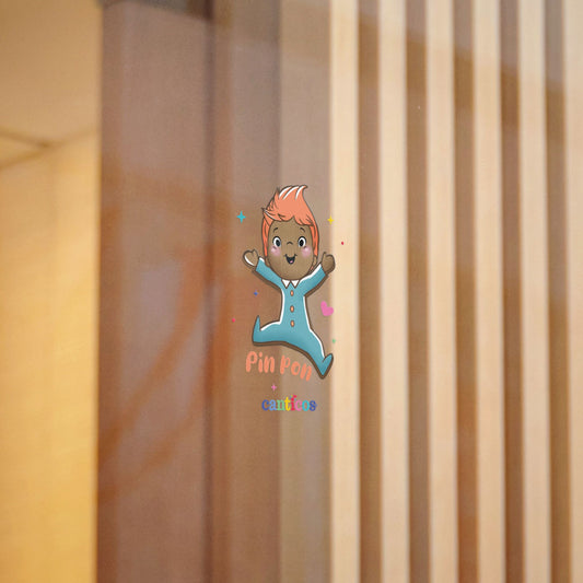 Pin Pon is Here! - Kiss Cut Canticos Sticker, Room Decor