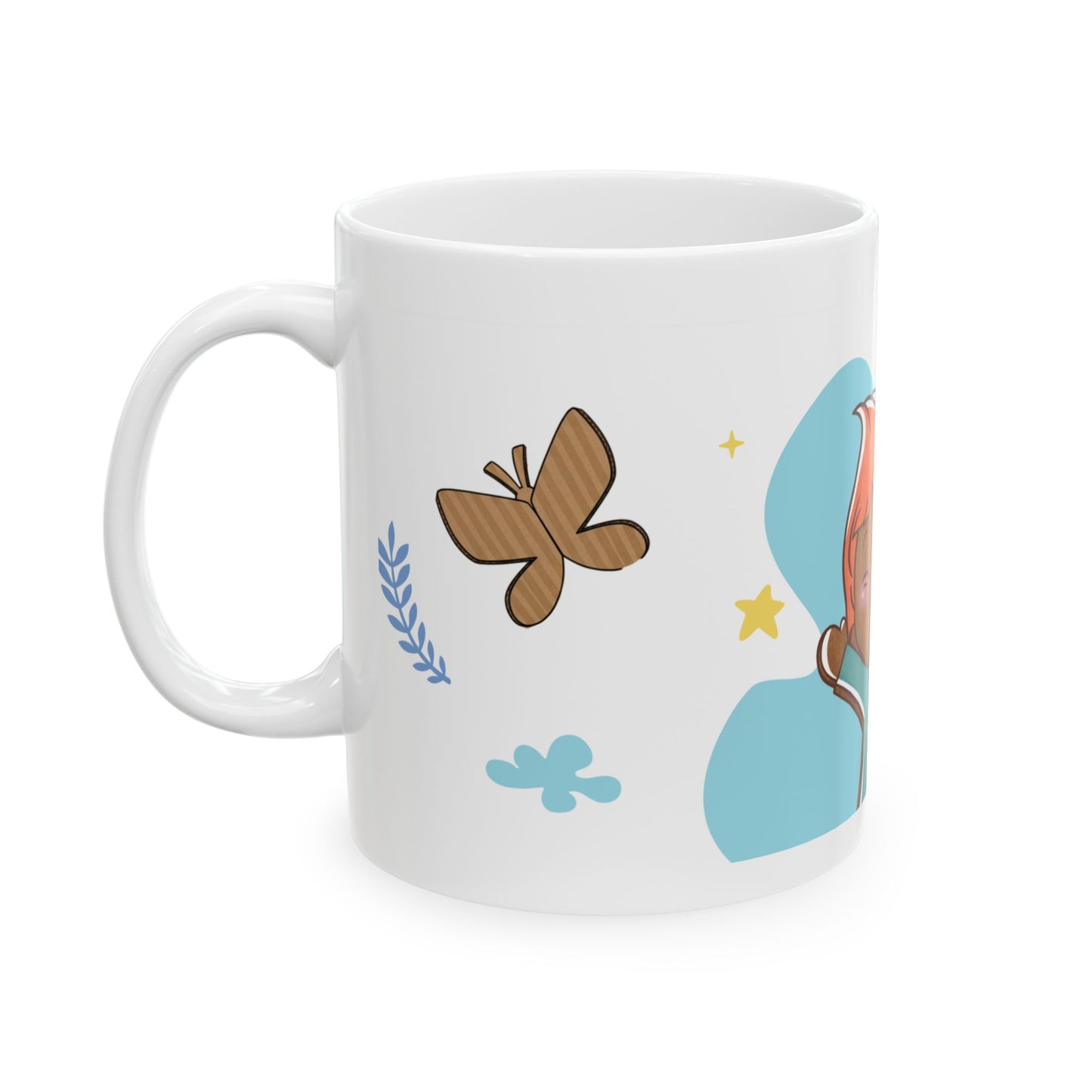 Pin Pon Cheerful Ceramic Mug