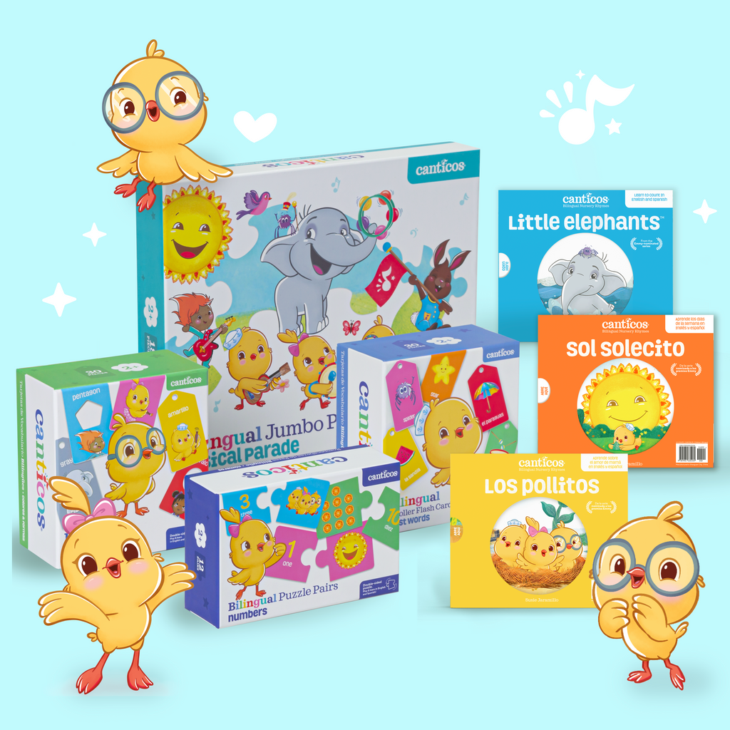 El Gran Paquete 'Bebé Bilingüe' - The Big Bilingual Baby Bundle