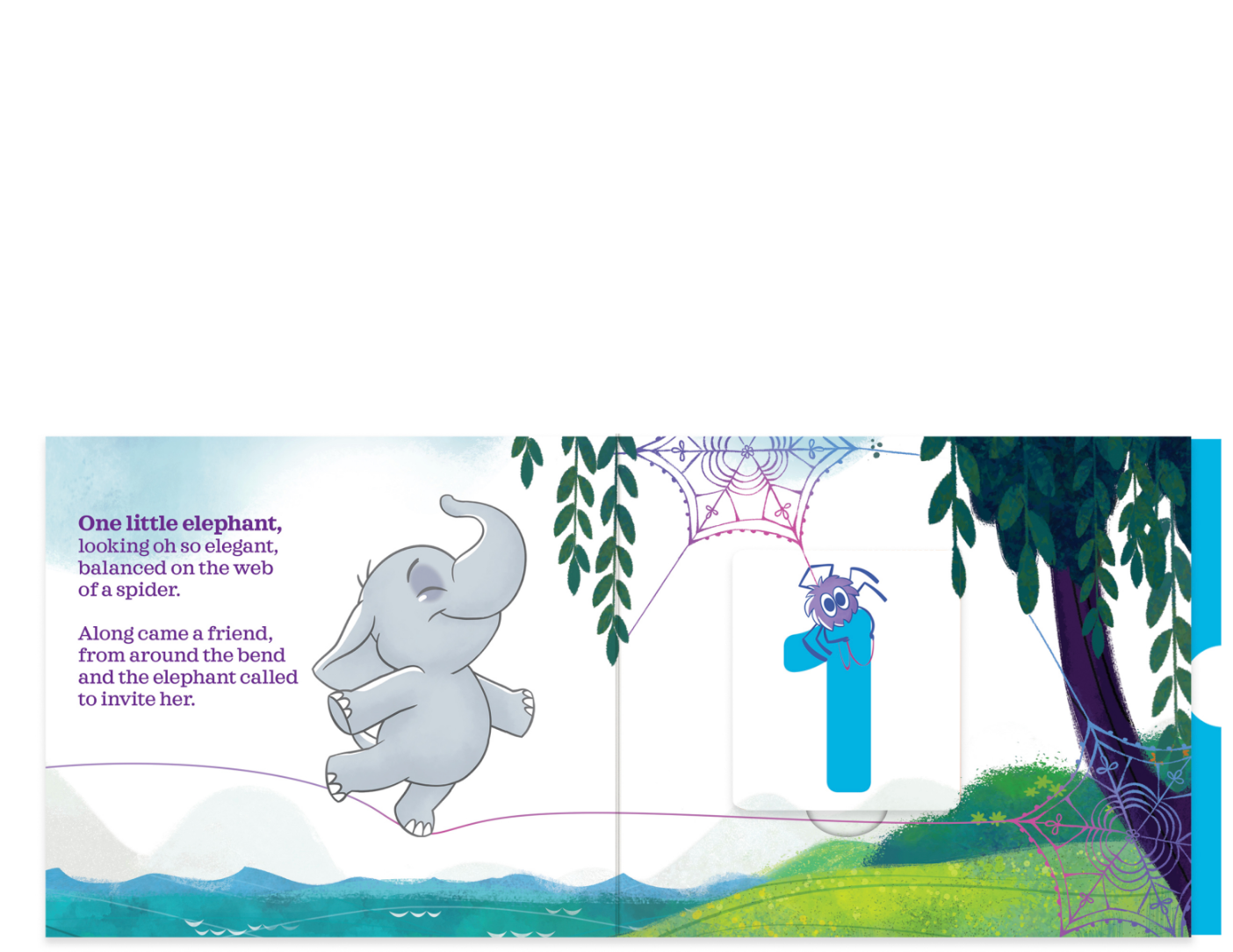 Little Elephants / Elefantitos, Flip & Play Bilingual Book