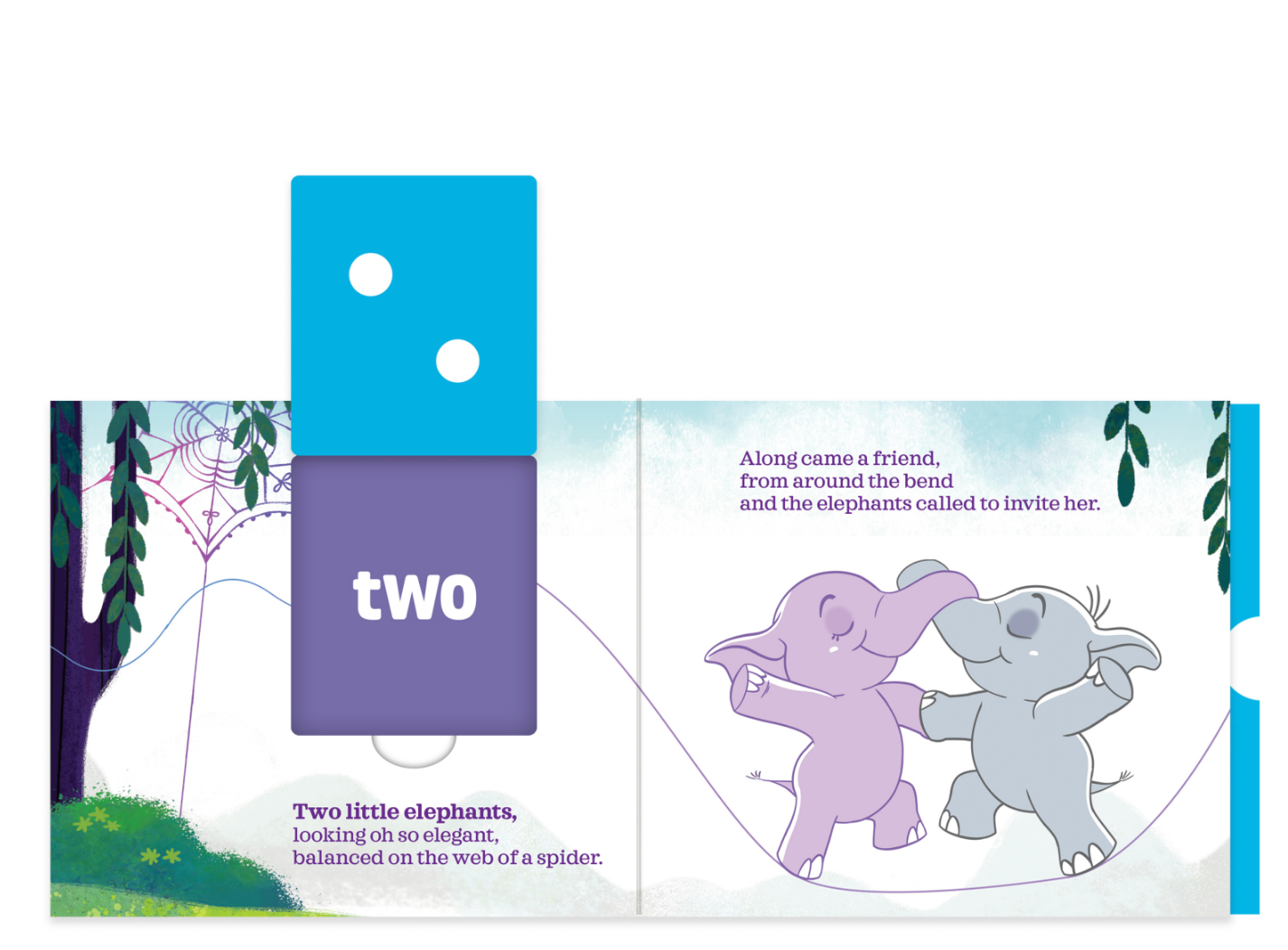 Little Elephants / Elefantitos, Flip & Play Bilingual Book