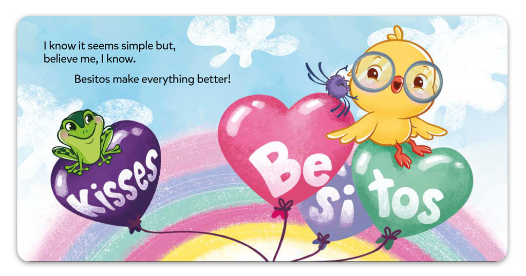 Besitos: The Best Gift in the World - A Bilingual Lift-the-Flap Book