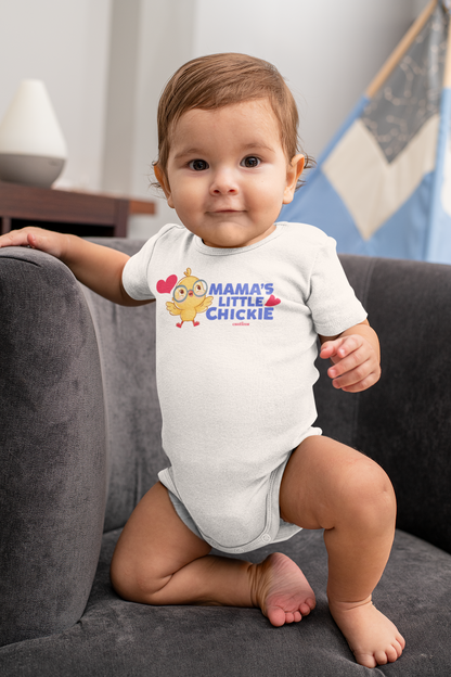 Mama's Little Chickie Onesie - Blue