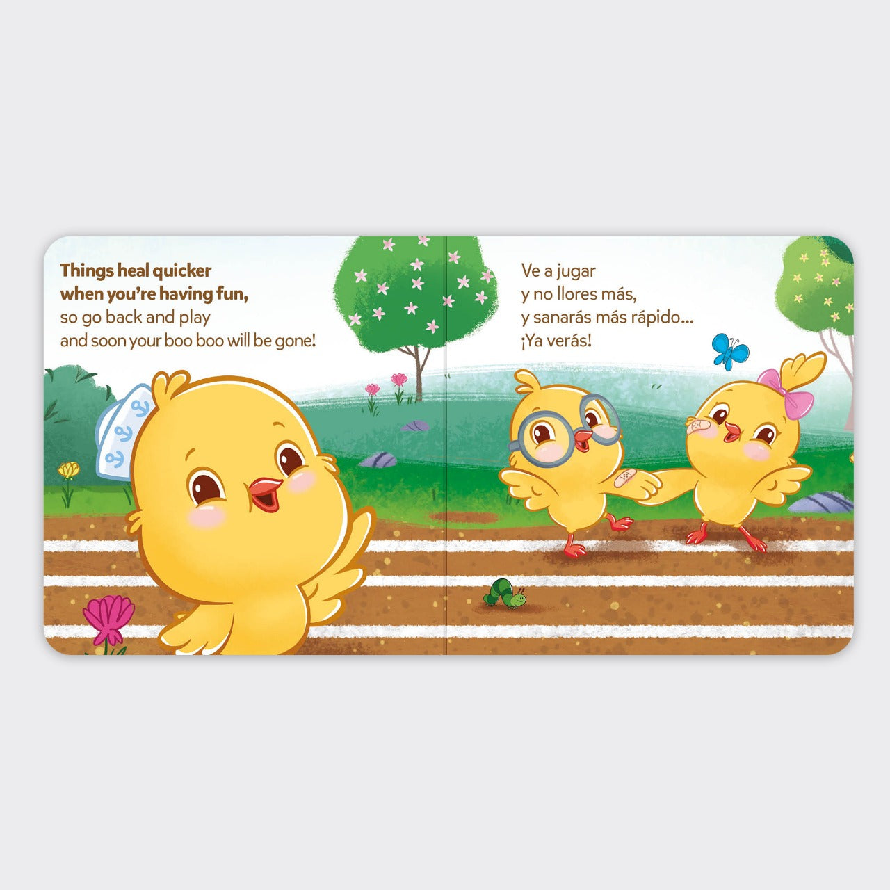 Canticos Sana Sana book plus Nicky Chickie bundle