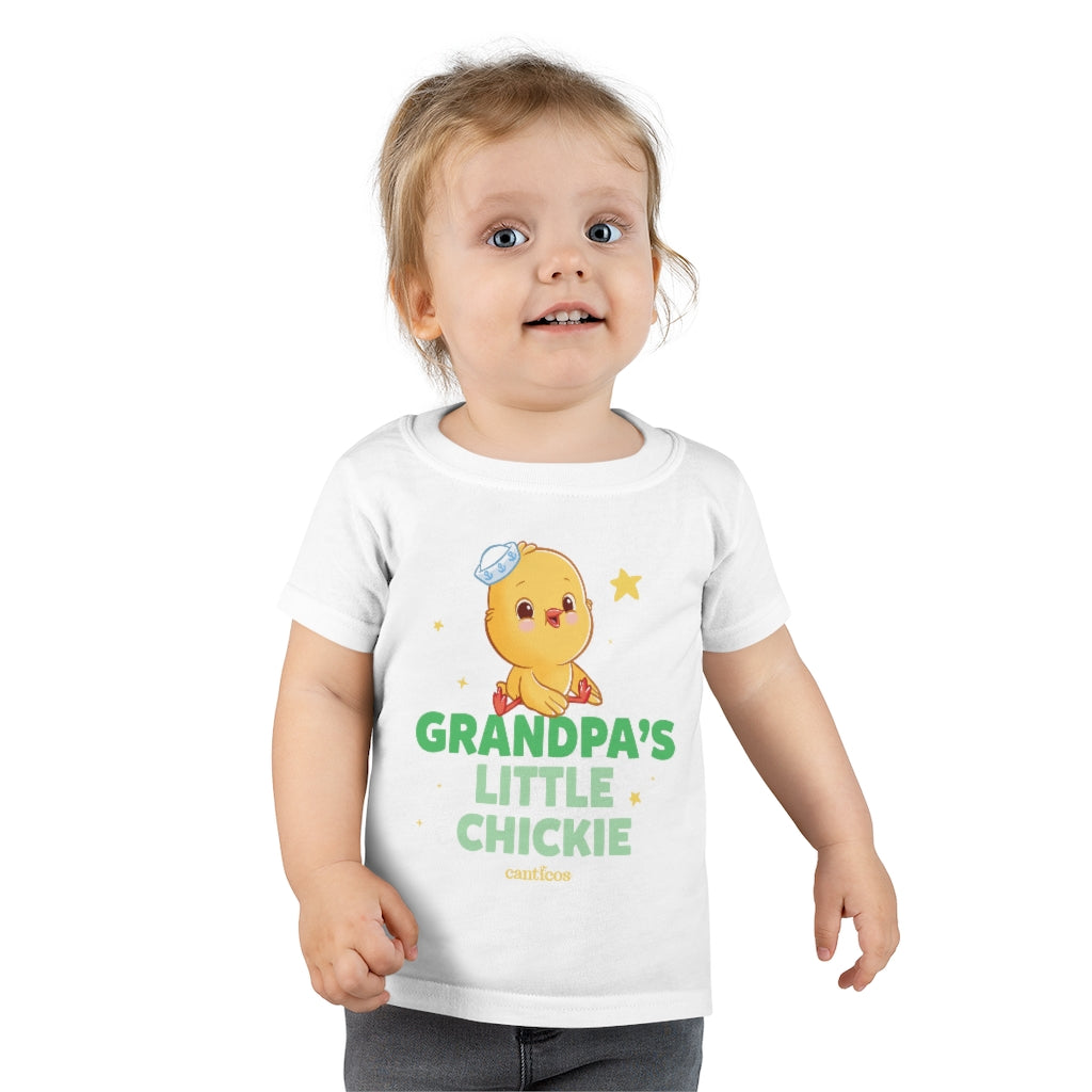 Grandpa's Little Chickie Toddler T-shirt - Ricky