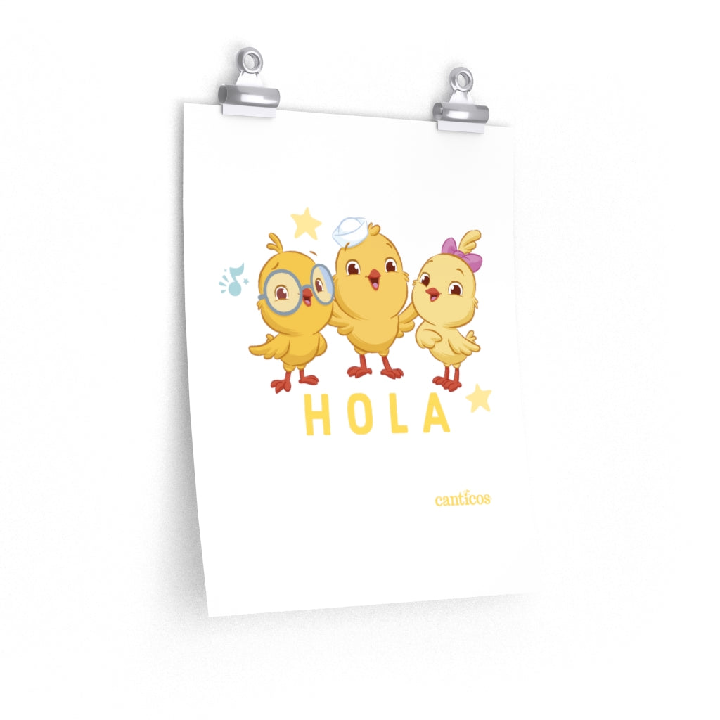 Little Chickies ¡Hola! Poster