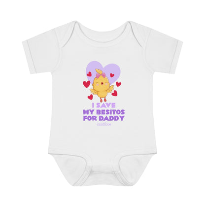I save my besitos for Daddy Onesie - Kiki