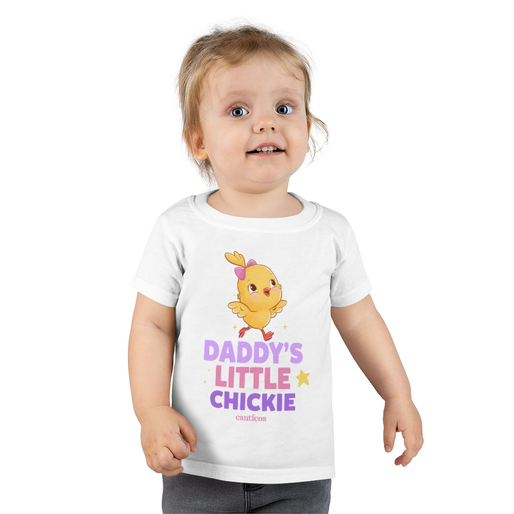 Daddy's Little Chickie Toddler T-shirt - Kiki Chickie