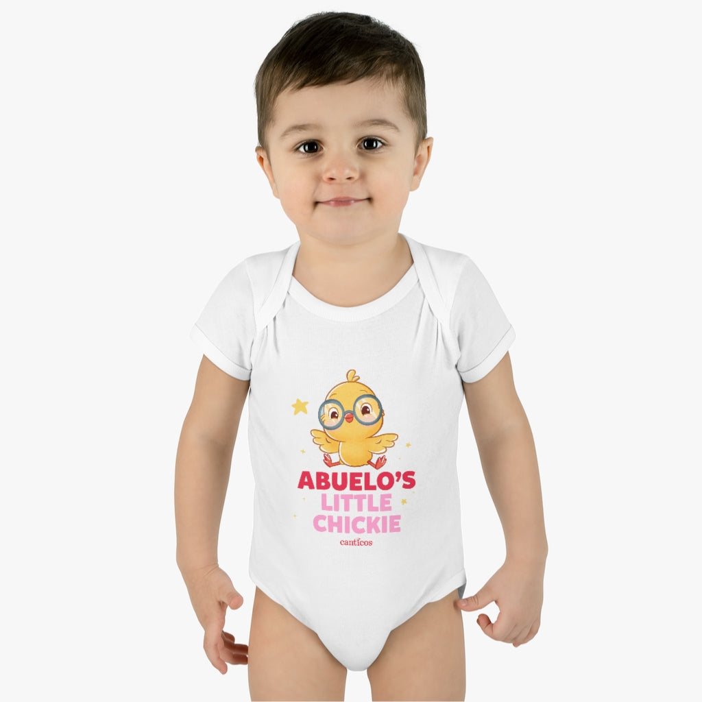 Abuelos's Little Chickie Onesie - Nicky