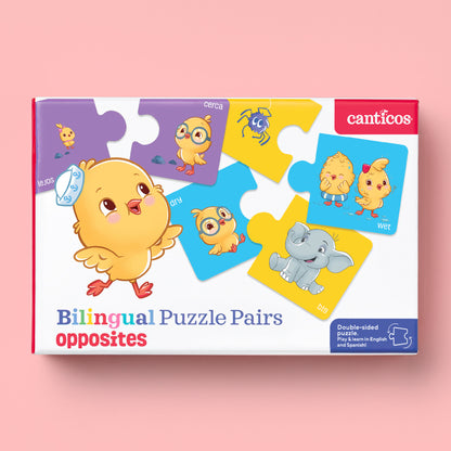 Bilingual Puzzle Pairs: Opposites