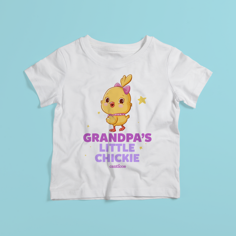 Grandpa's Little Chickie Toddler T-shirt - Kiki