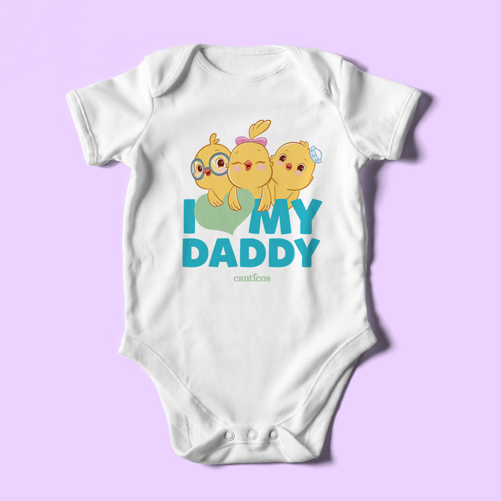 I love my sales daddy baby clothes unisex