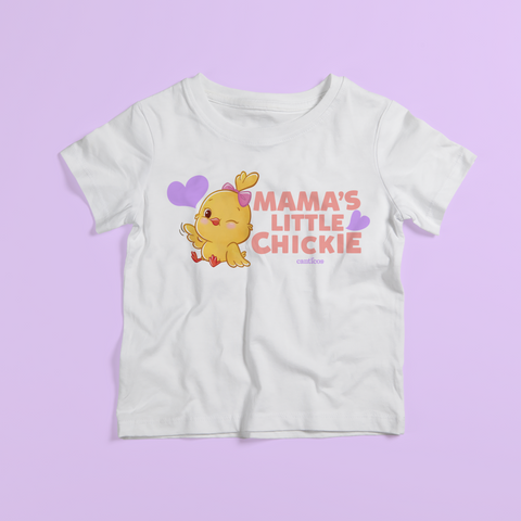 Mama's Little Chickie Toddler T-Shirt - Pink