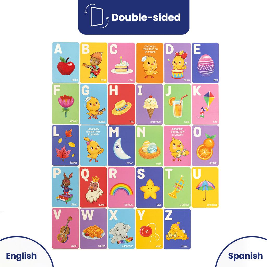Letters A to Z Flashcards