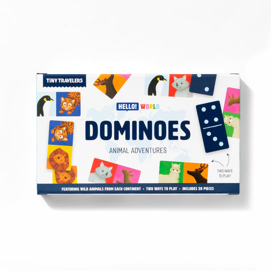 Tiny Travelers Dominoes: Animal Adventures