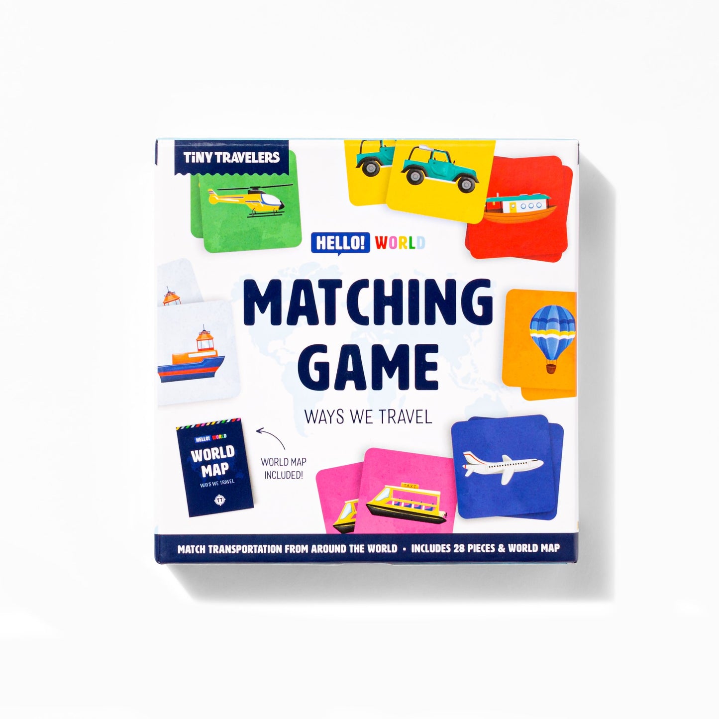 Tiny Travelers Matching Game: Ways We Travel