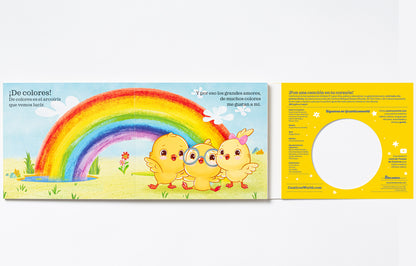 All the Colors / De Colores, Flip & Play Bilingual Book